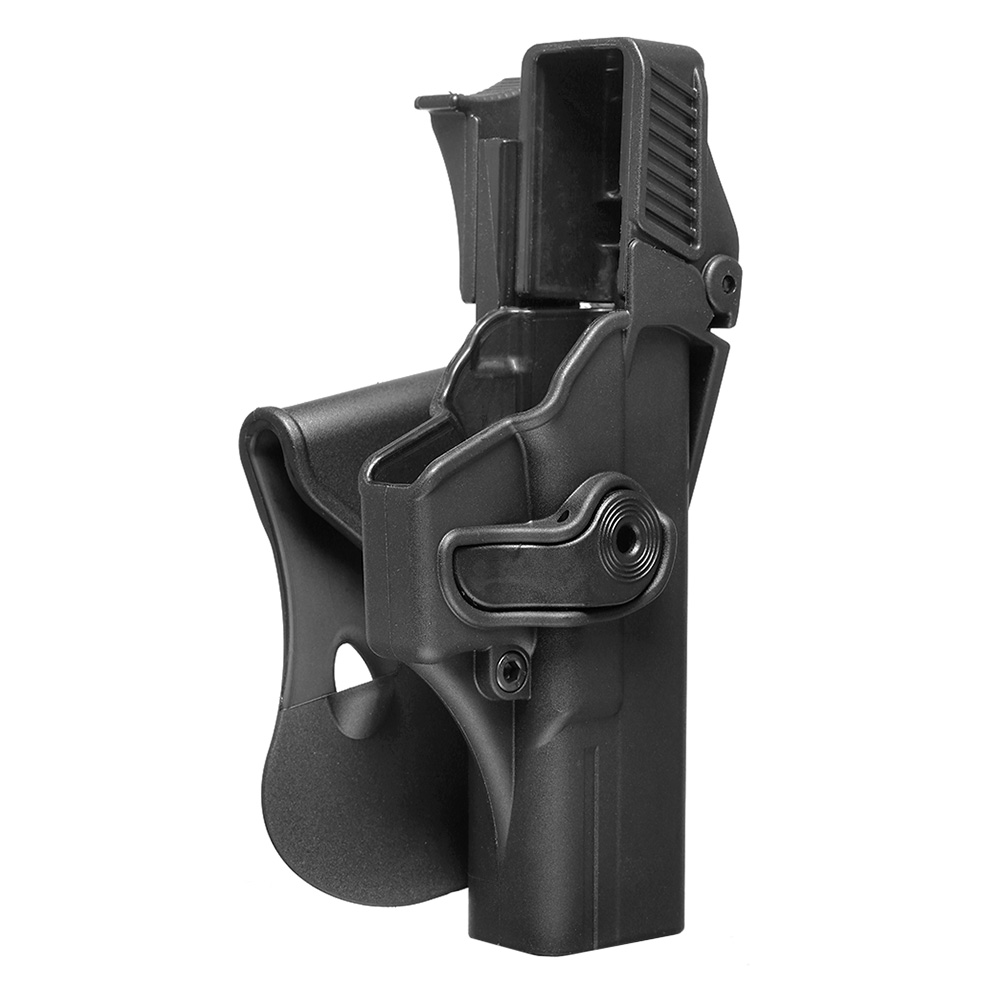 Glock Tactical Holster Polymer Roto Level-2 Retention Paddle For Glock