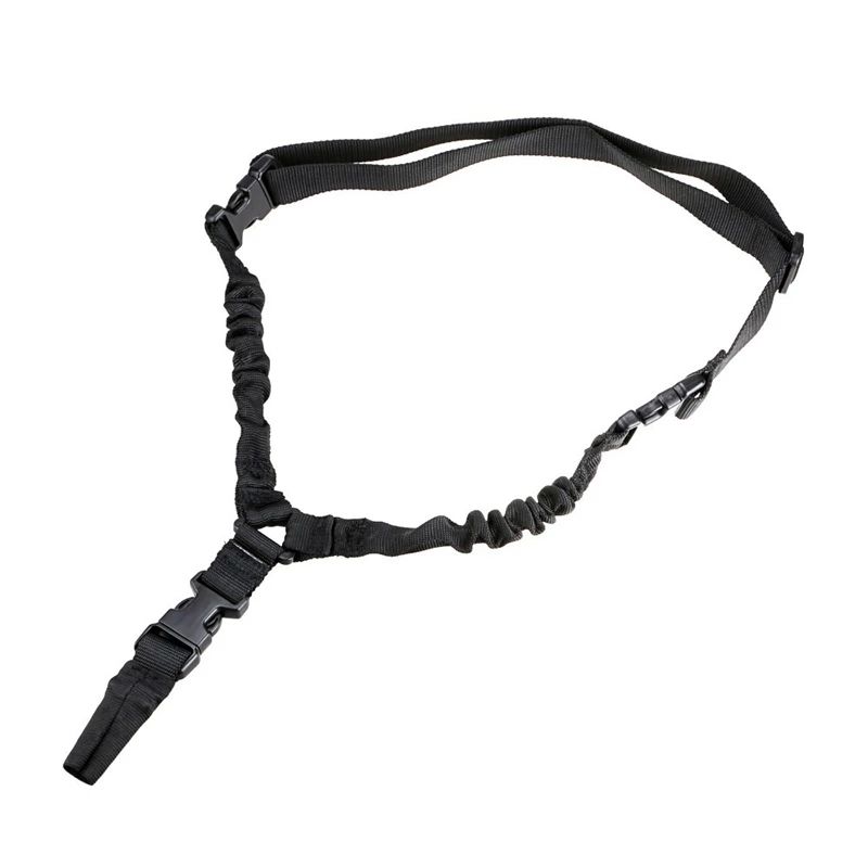 Tactical Rifle Sling Single Point Black/Tan/Green