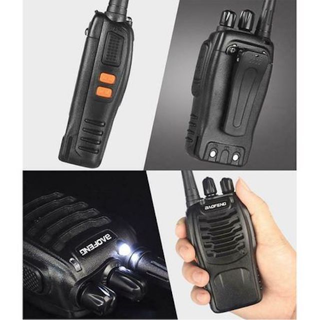 Baofeng BF-888S 16-Channel UHF 400-470MHz Walkie Talkie