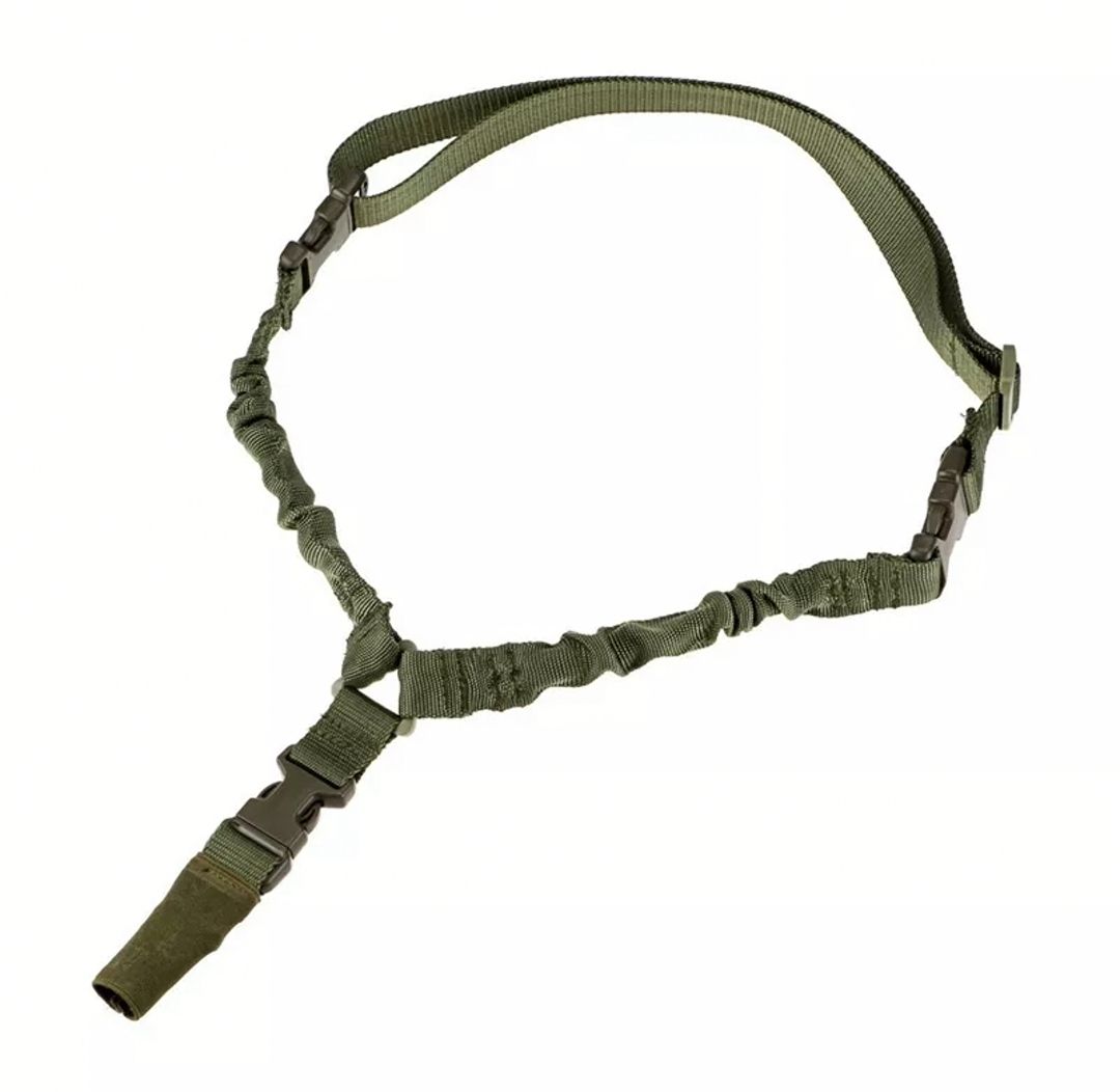 Tactical Rifle Sling Single Point Black/Tan/Green