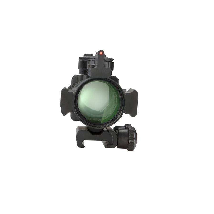 Compact 4x32 Illuminated Reticle Optic with Fiber Optic Front Sight