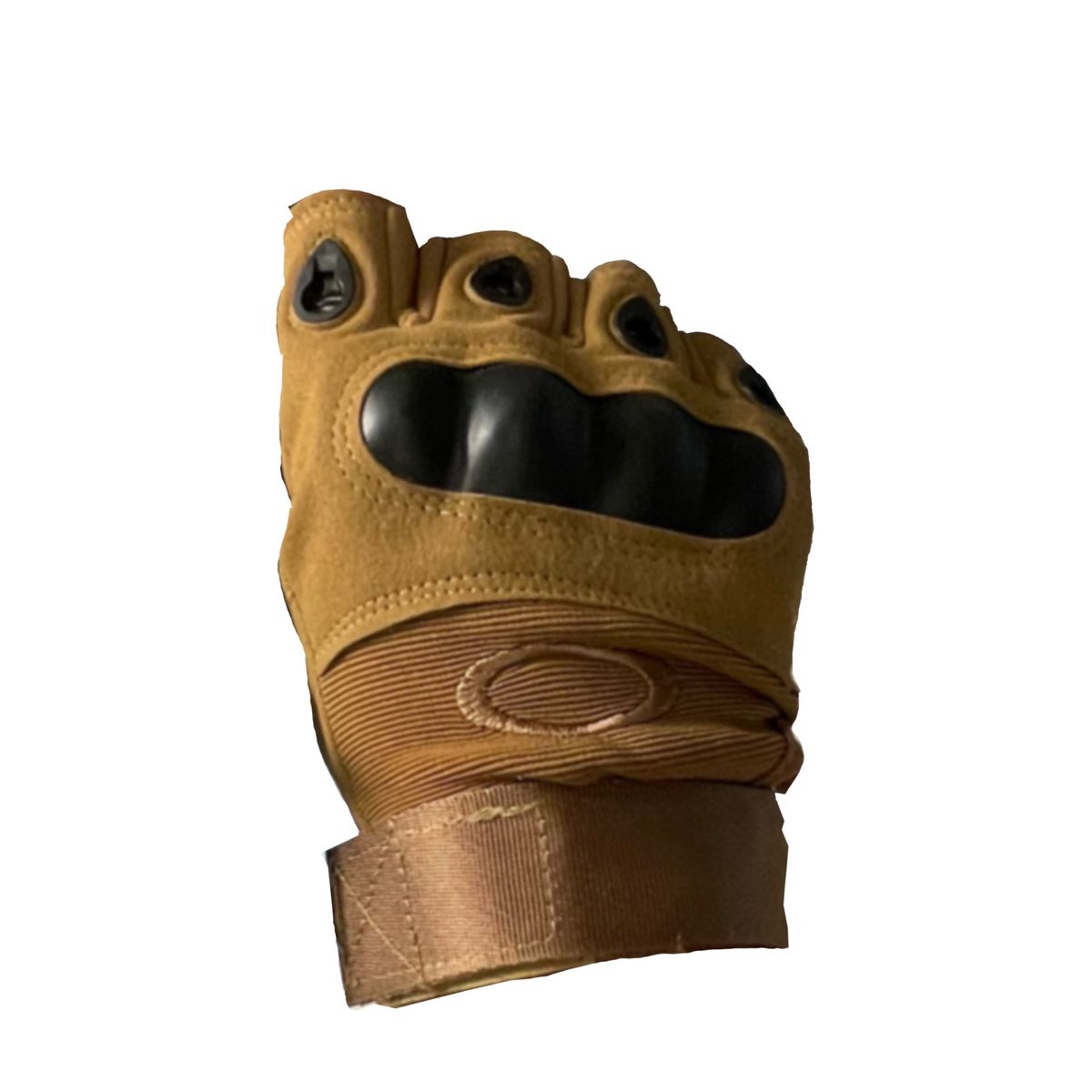 Tactical Gloves Fingerless Black/Tan/Green