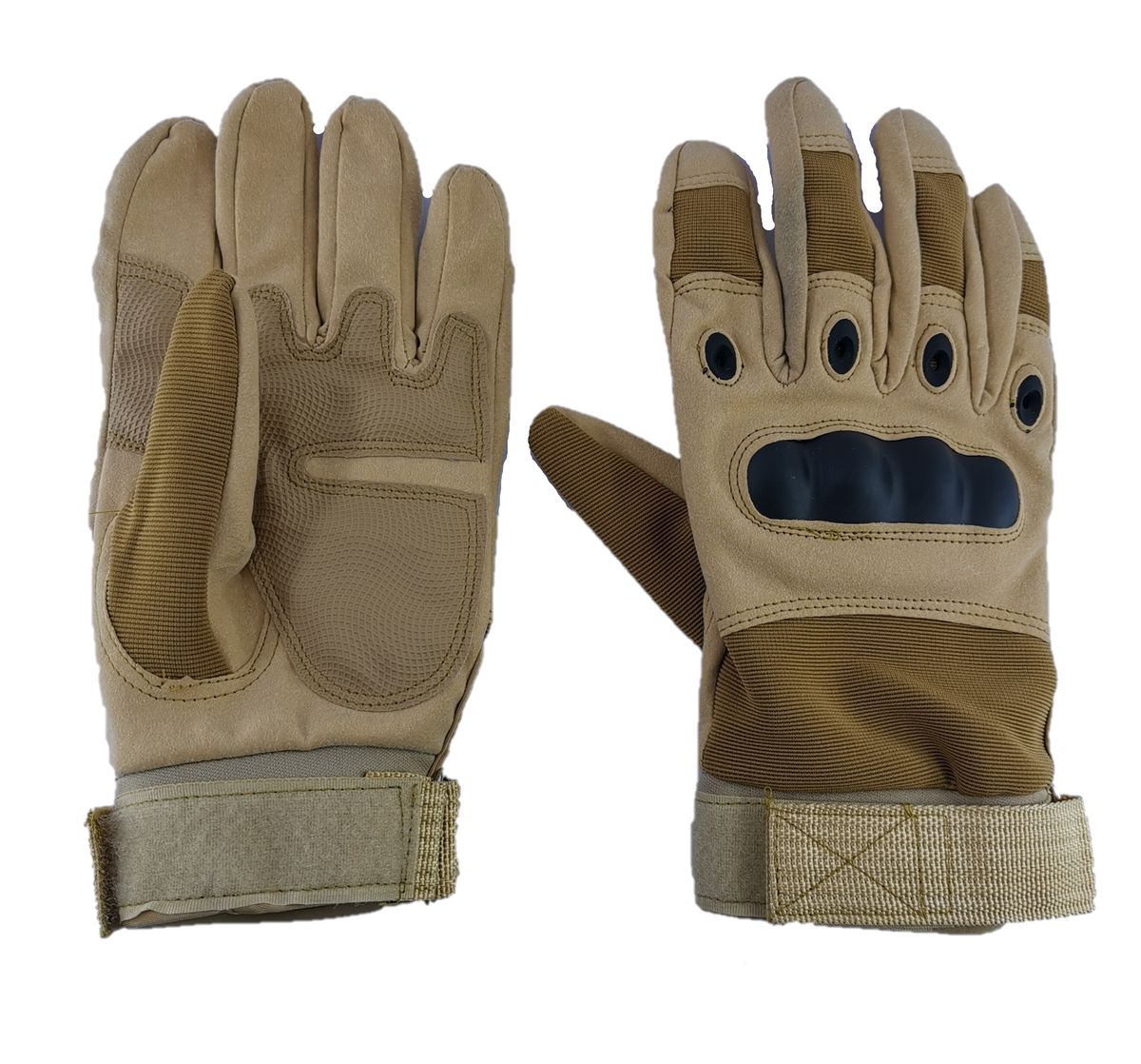 Tactical Gloves Black/Tan/Brown