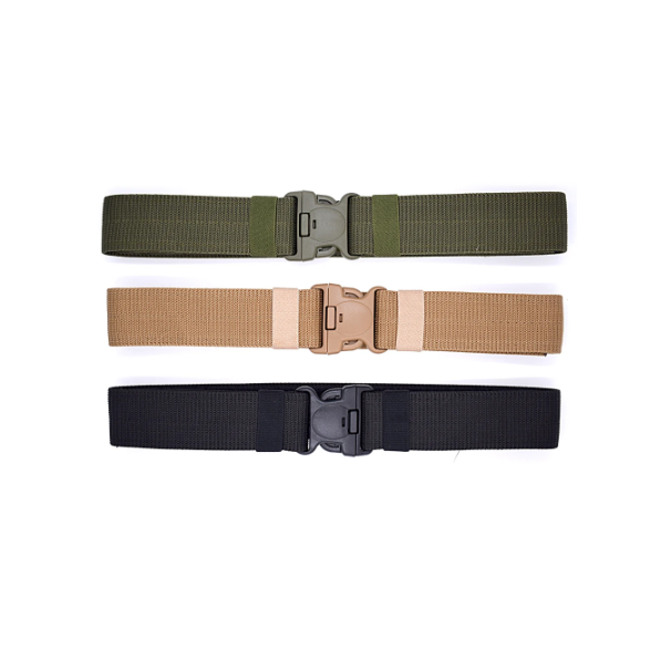 Tactical Military Belt Black/Tan/Green